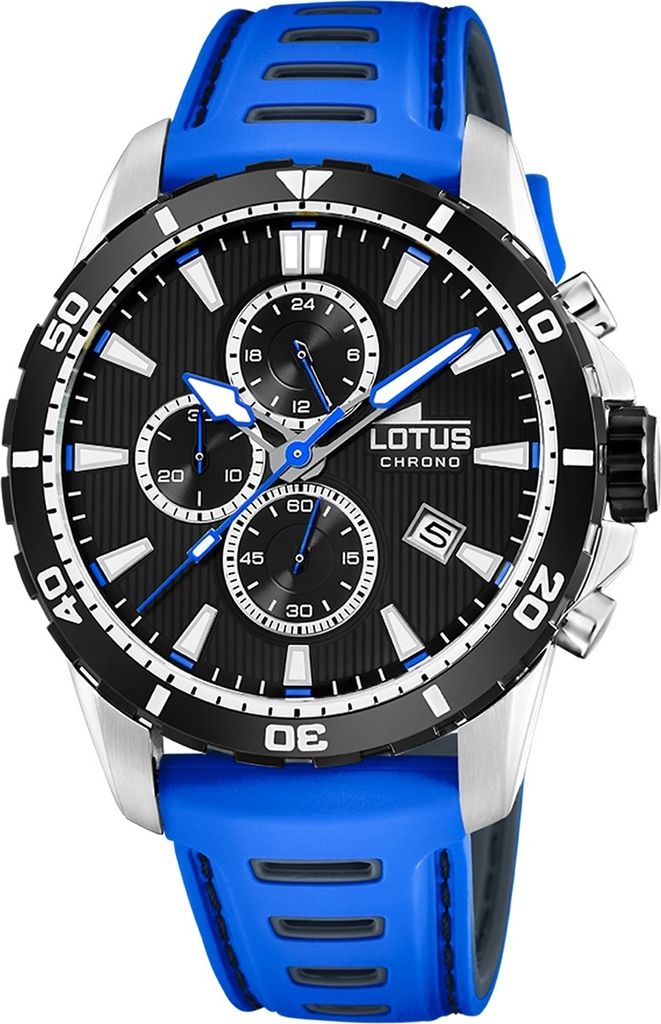 Lotus Herrenuhr Armbanduhr Lederarmband 18600/3