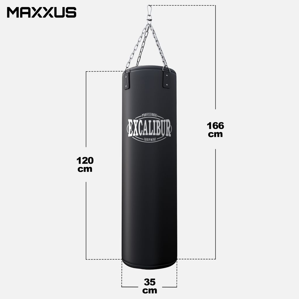 MAXXUS Boxsack EXCALIBUR PRO - 120 Gefüllt