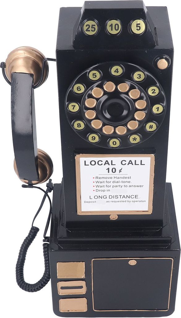 Vintage telefonní model, vytáčení pevné linky | Kaufland.cz