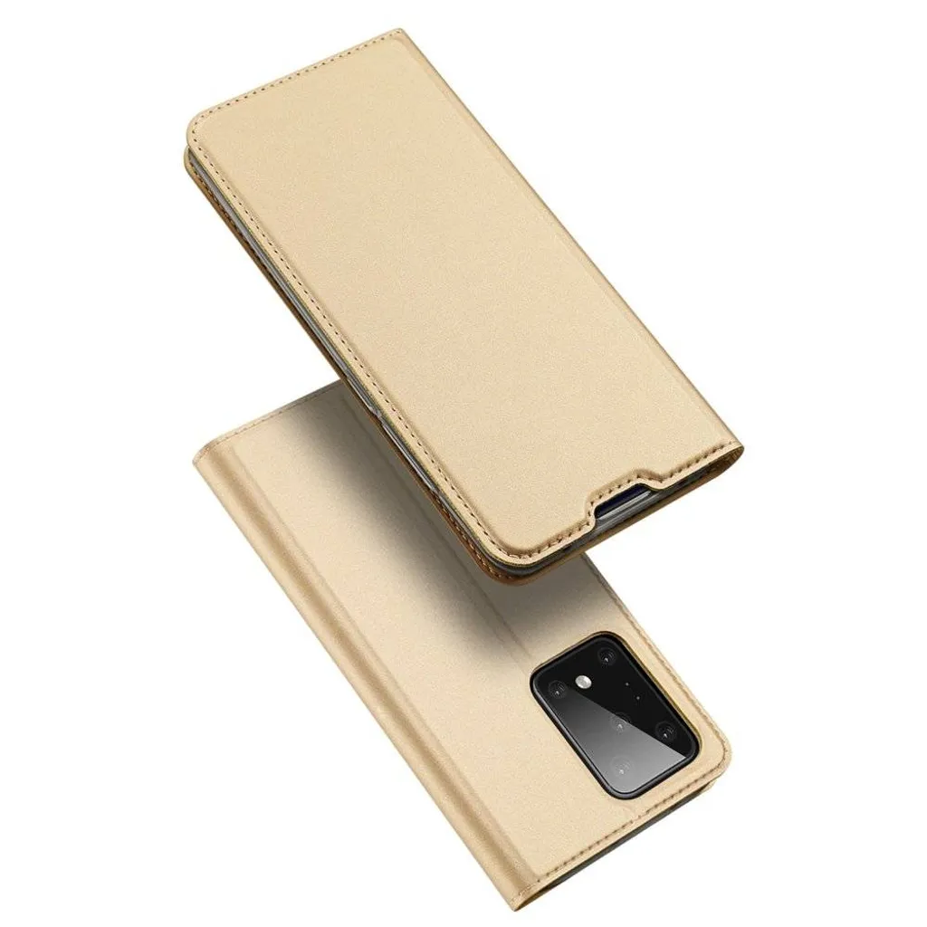 Cover Samsung S20 Oro DUX DUCIS Skin Pro | Wallet Case Sottile - 13