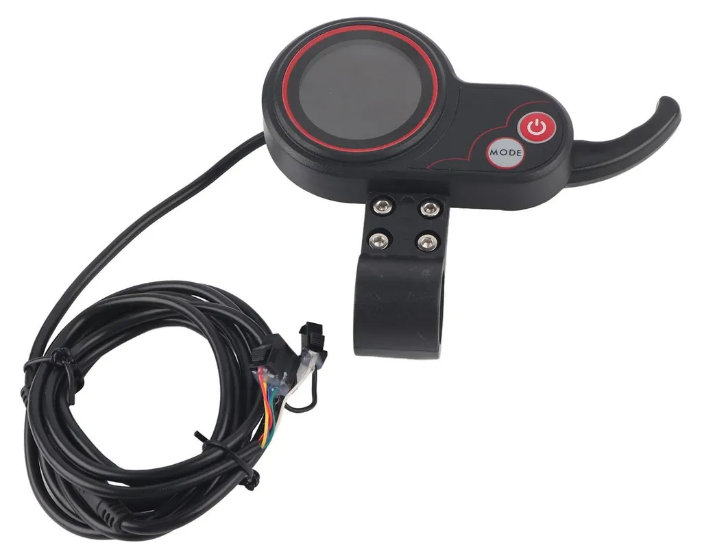 Écran LCD haute définition 60V pour scooter avec commande au guidon
