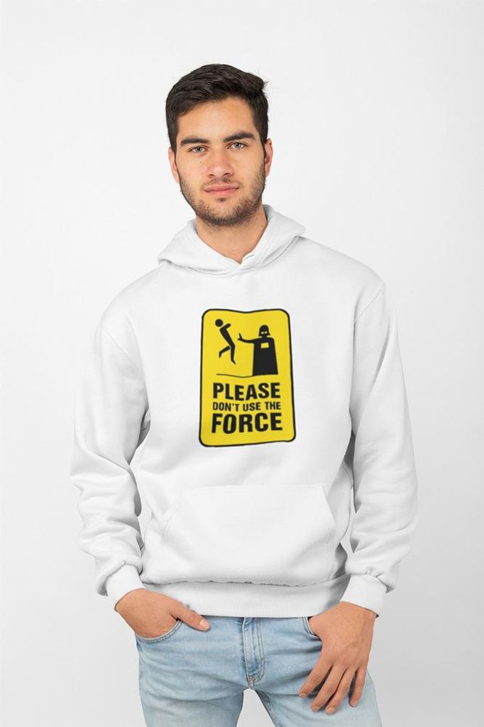 D&B Uni Hoodie MO00069 Star Wars Weiß-Größe XL