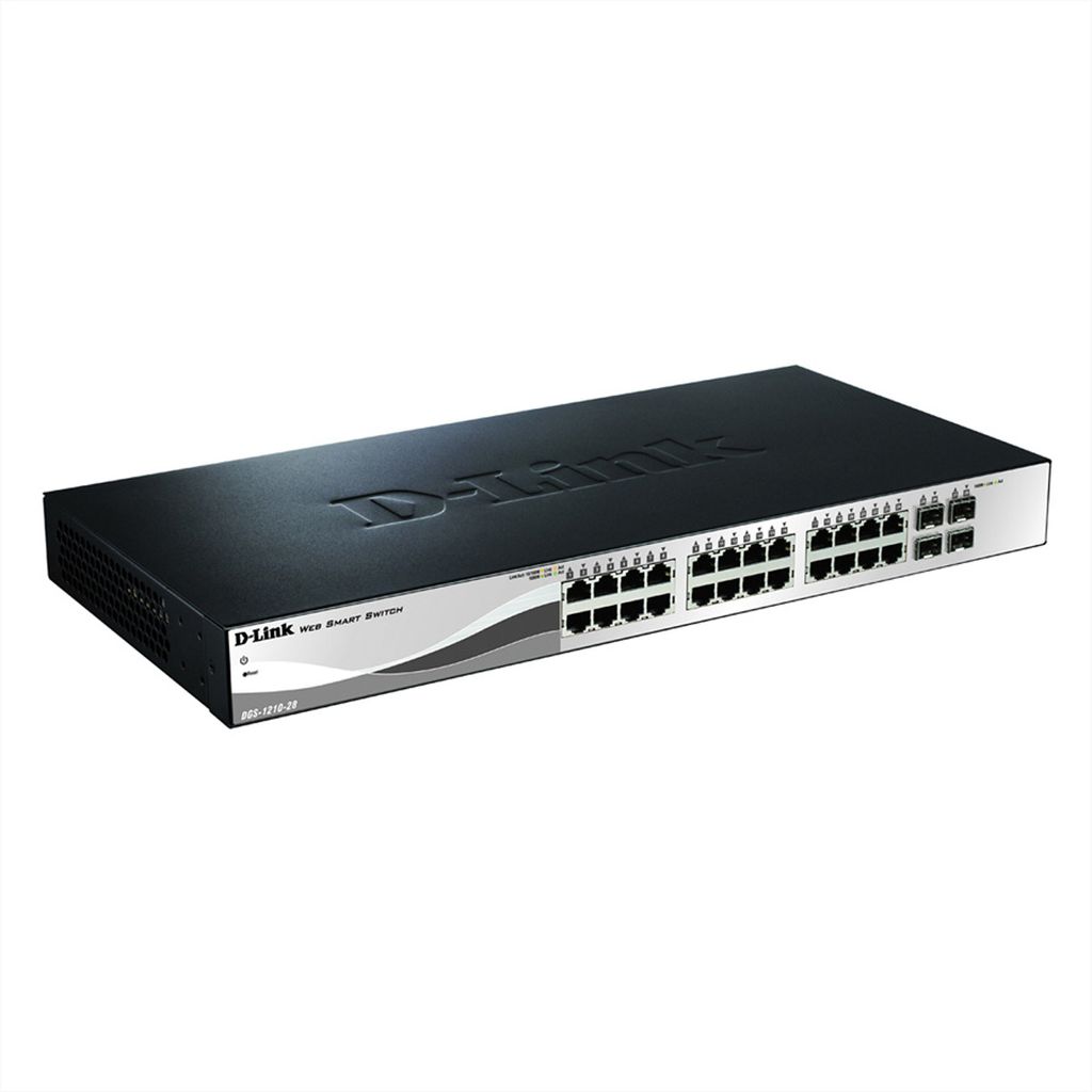 D-Link DGS-1210-28, Zarządzany, L2, Gigabit Ethernet Zdjęcie produktu 