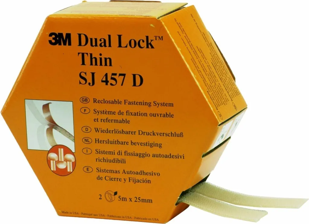 Système de Fixation Invisible 3M Dual Lock Translucide Ultra Résistant