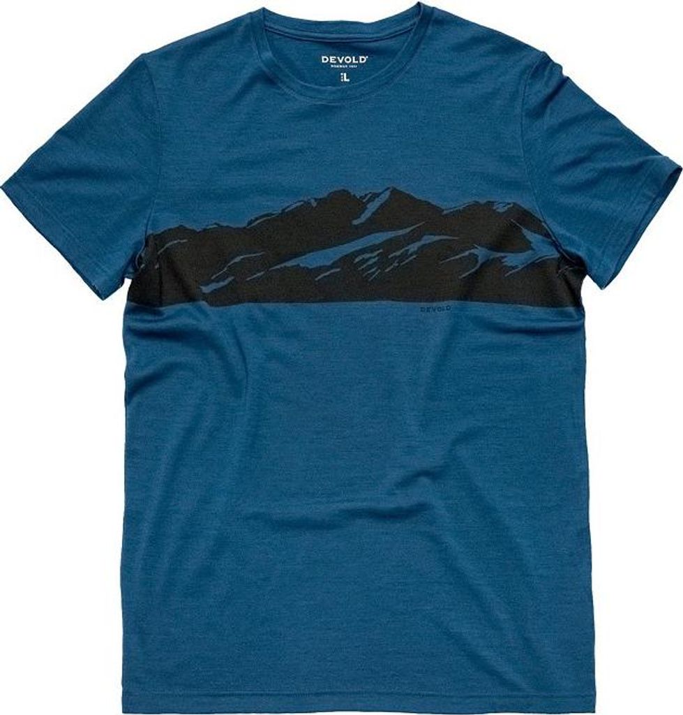 Devold Classic View Tee Man Flood Flood Xl