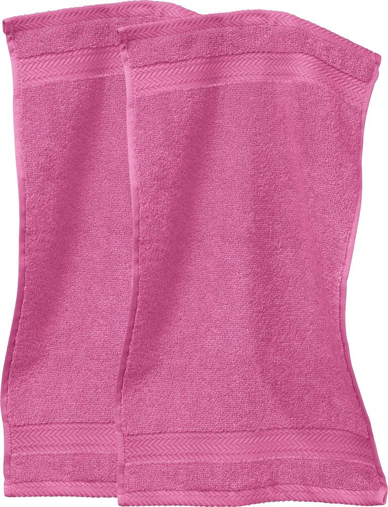 Erwin Müller Gästetuch Friedrichshafen" 2er-Pack rosa 30x50 cm"