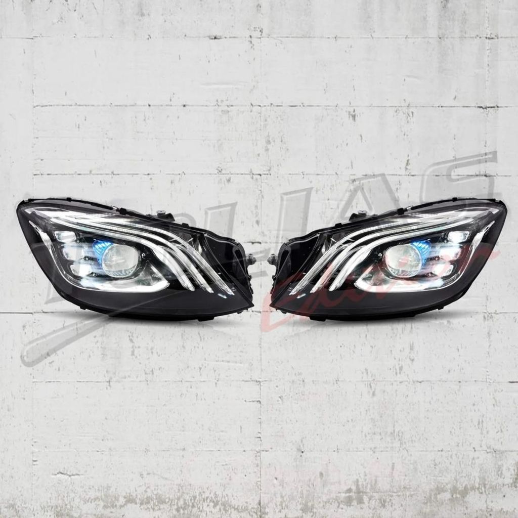 Scheinwerfer LED für Mercedes S-Klasse W222 Maybach X222 13-17 Facelift Look.