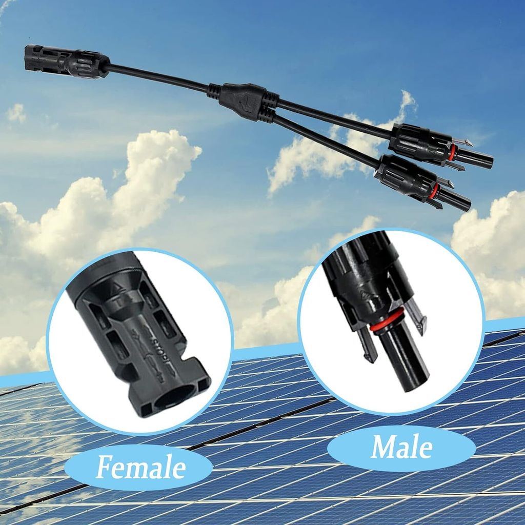 Solarkabel Y-Verteiler – 2 Stück, Für Photovolt Produktbild-Vorschau 3