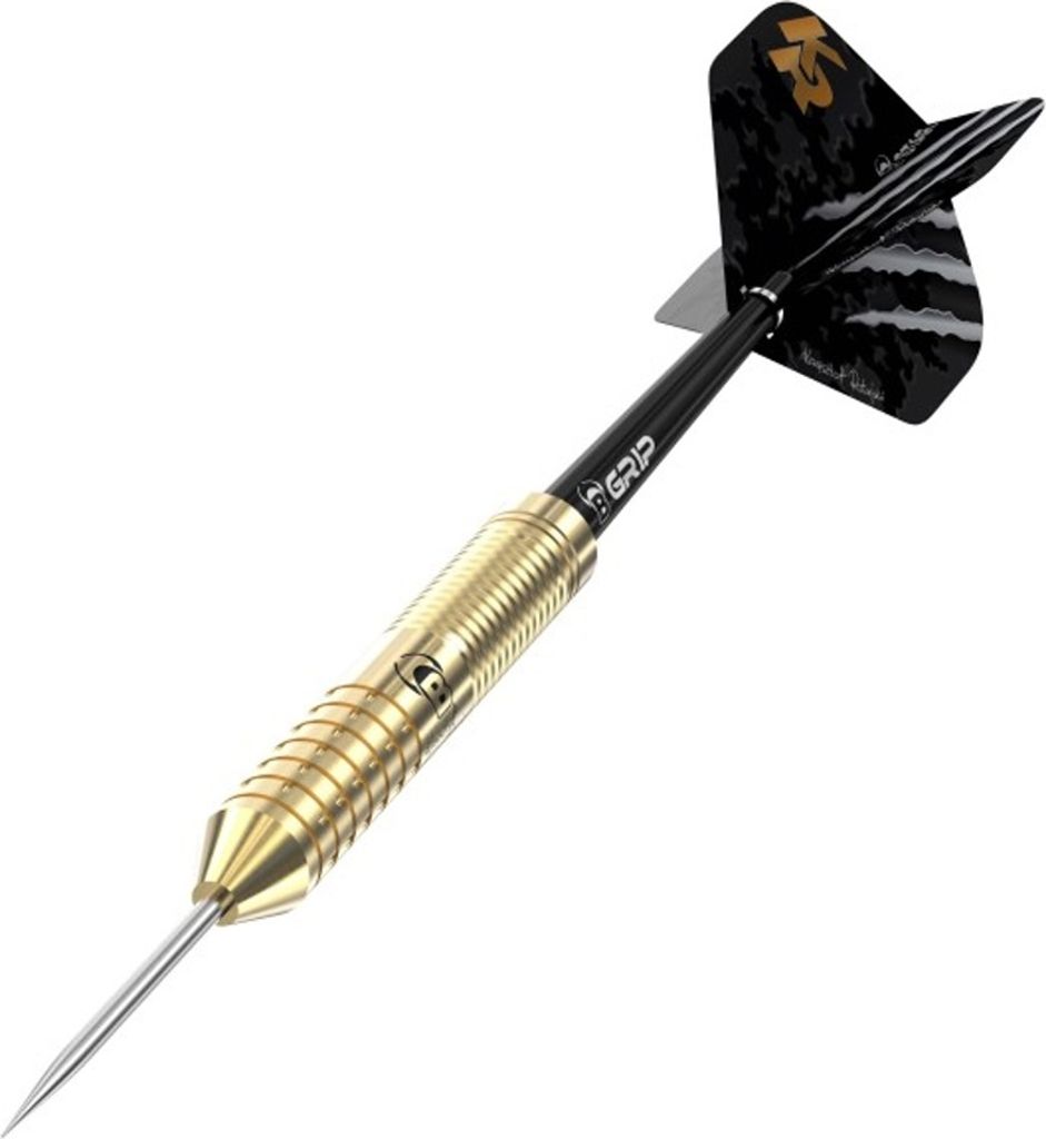 BULL'S Krzysztof Ratajski Brass Gold Steel Dart
