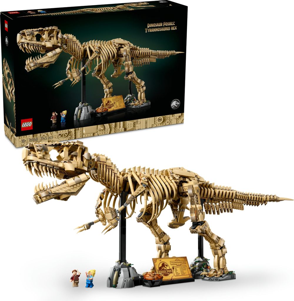 LEGO Jurassic World 76968 Dinosaurier-Skelette: Tyrannosaurus TREX T-REX