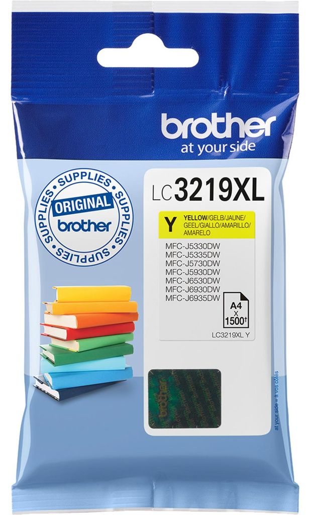 Brother LC3219XLY Druckerpatrone 1 Stück(e) Original Gelb Produktbild 