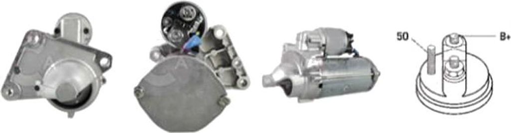CASCO CST15165GS Starter Anlasser 2,20kW passend für MERCEDES-BENZ S-Klasse Limousine (W221) 12V