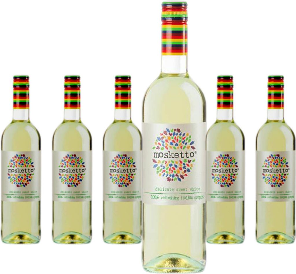 6 x Mosketto delicate sweet white Produktbild 