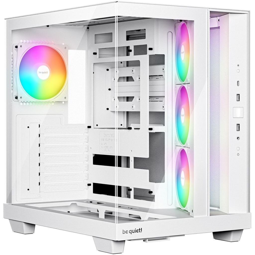 be quiet! Light Base 500 LX White, Midi Tower, PC, Weiß, Produktbild 