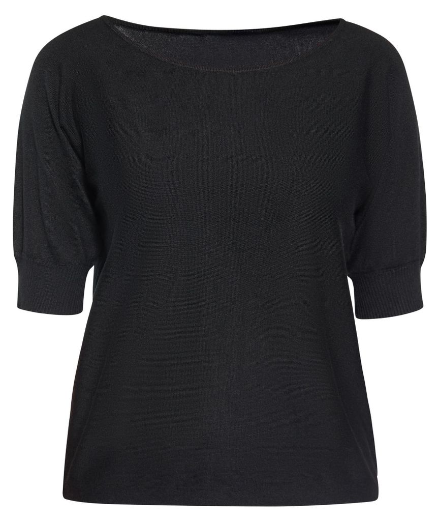AODA damen strickjacke - schwarz, S