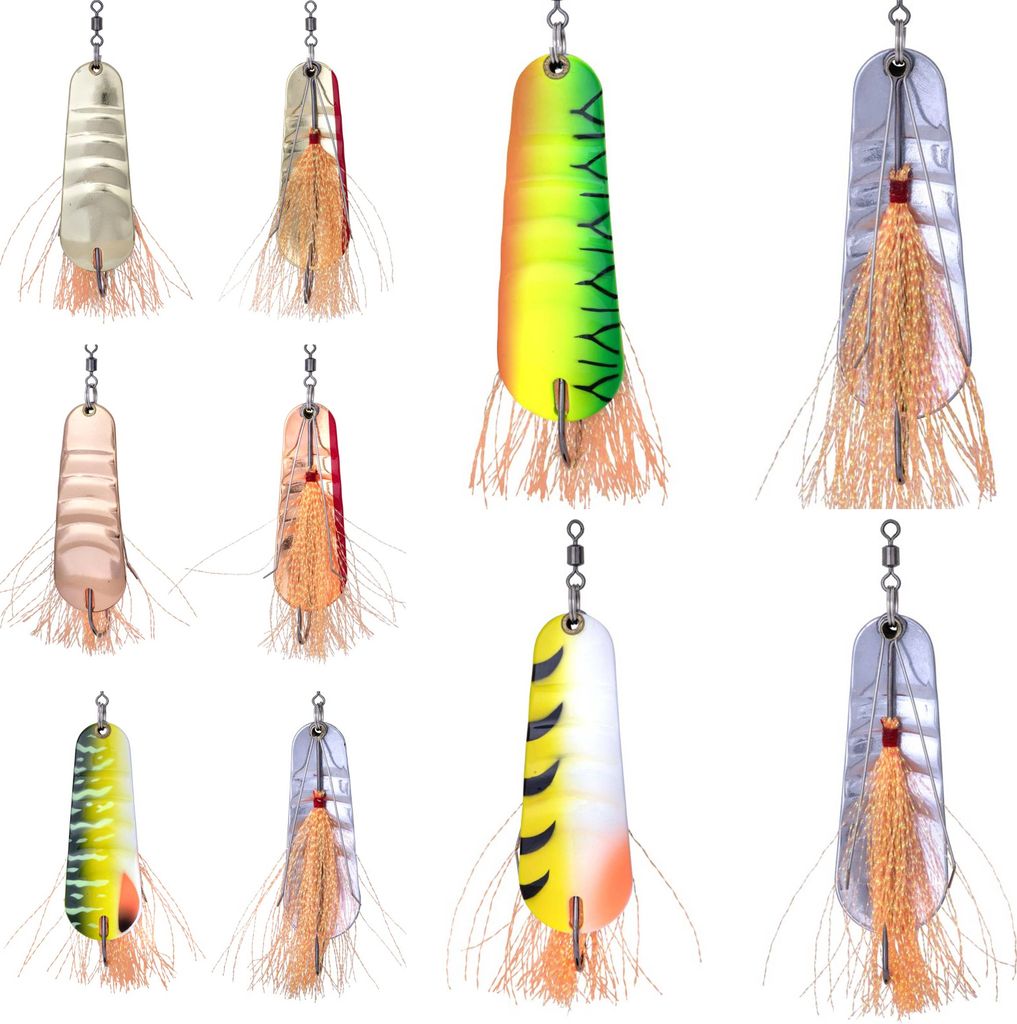 Zebco Trophy Z-Weedless Ace Krautblinker, Farbe:Kupfer/Rot