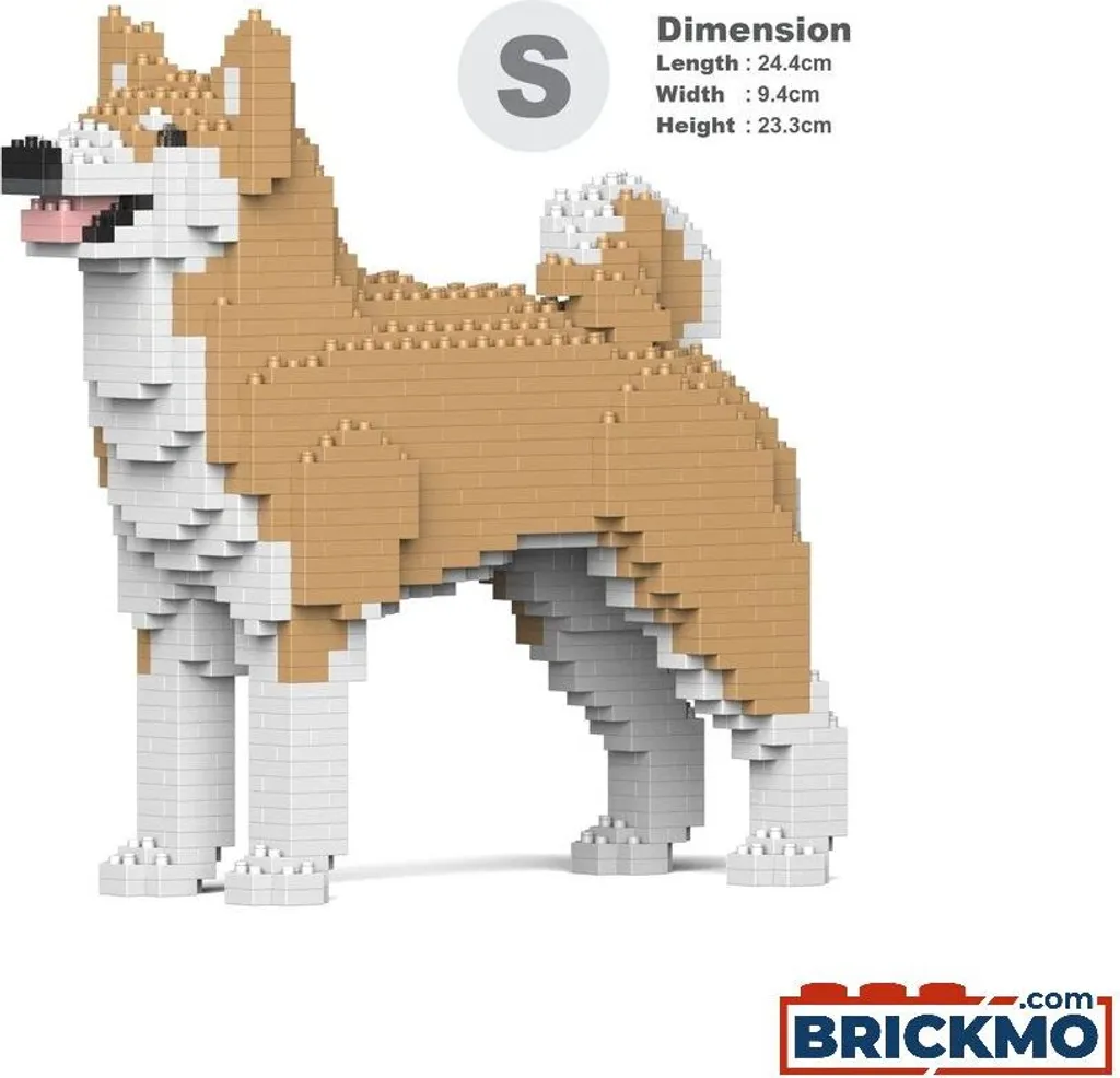 Jeu de construction Akita Inu JEKCA briques créatives pour adulte