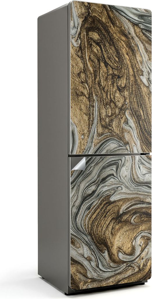 Kosmische Sternenlandschaft – Kühlschrank Aufkleber – Klebefolie Kühlschrank – Kühlschrank Dekor – Kühlschrankfolie selbstklebend – K...