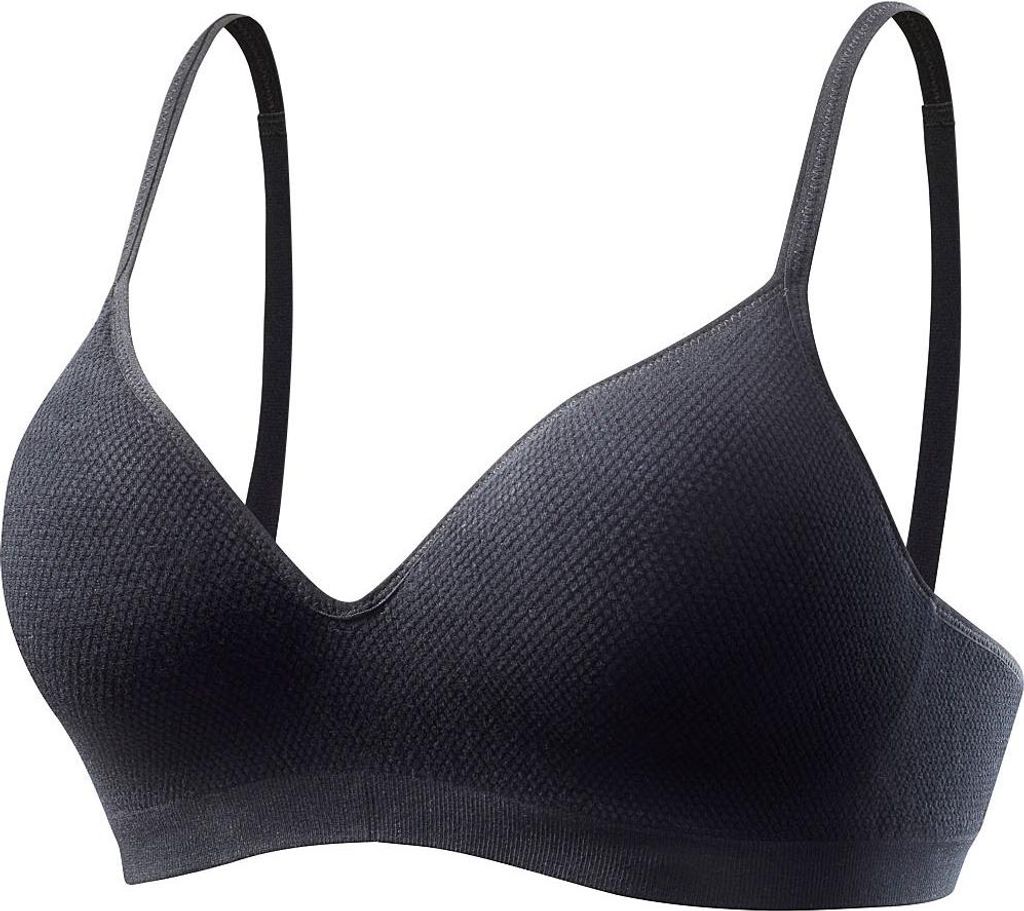 LASCANA Push-up-BH COMFY BRA schwarz Größe 90 Cup B