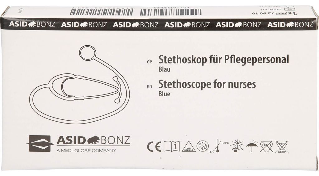 Stéthoscope Type:Infirmière bleu, 1 pc Image du produit 