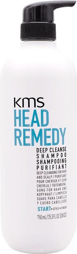 KMS Head Remedy Deep Cleanse Shampoo 750ml - Tiefenreinigendes Shampoo