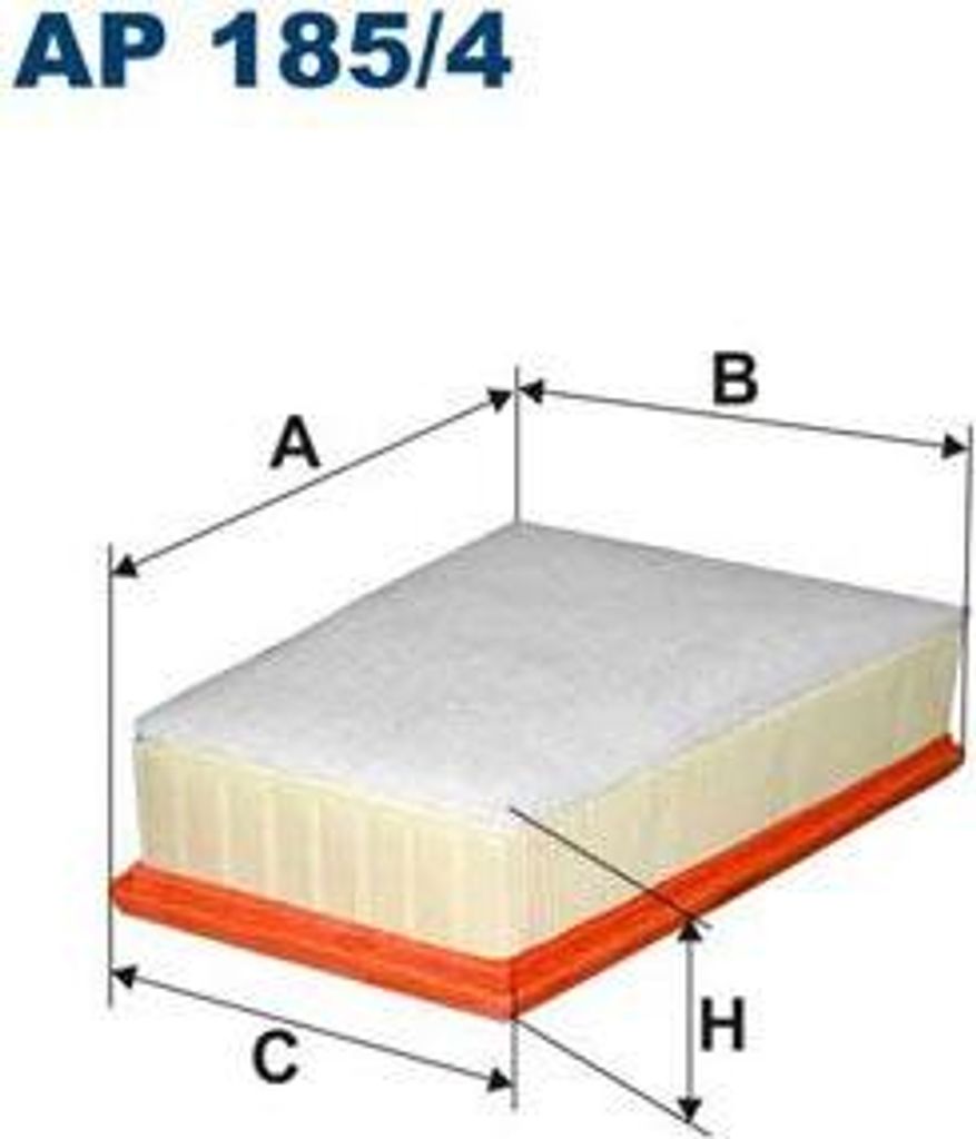 FILTRON AP 185/4 Luftfilter OE 4150940304 kompatibel mit Kangoo, Express, Citan
