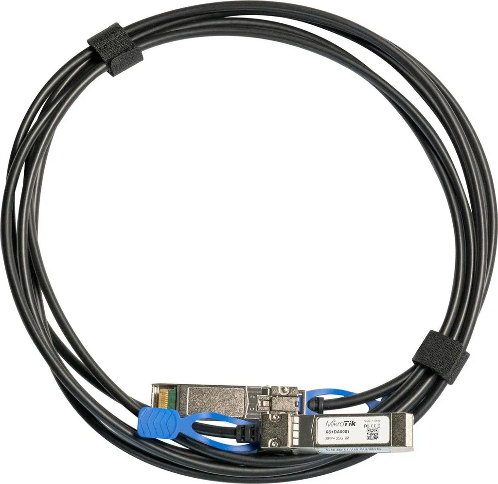 Recensione e Vendita Cavo MikroTik XS+DA0001 SFP28 25G per Lab e Enterprise