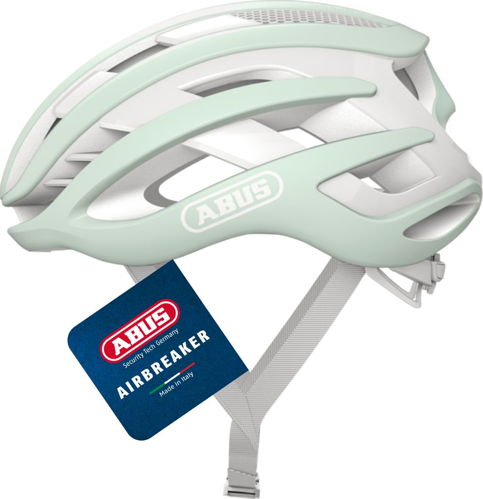 ABUS Rennradhelm StormChaser ACE - leichter Fahrradhelm für Radrennen, Gravelbike-Touren und Cyclocross - für Damen und Herren - Pure Mint, Grö...