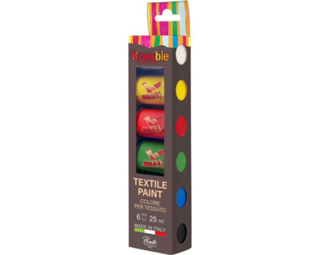 Sada barev na textil 6x25ml Obrázek produktu 