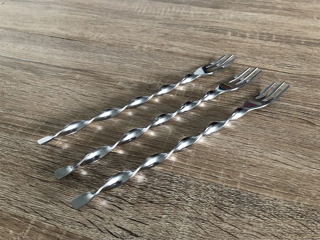 Set di 3 forchette da spaghetti Immagine del prodotto 