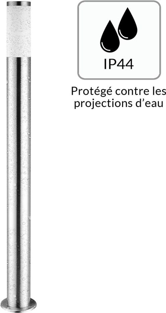 Lampadaire extérieur 100cm Luminaire avec détecteur de Image du produit 