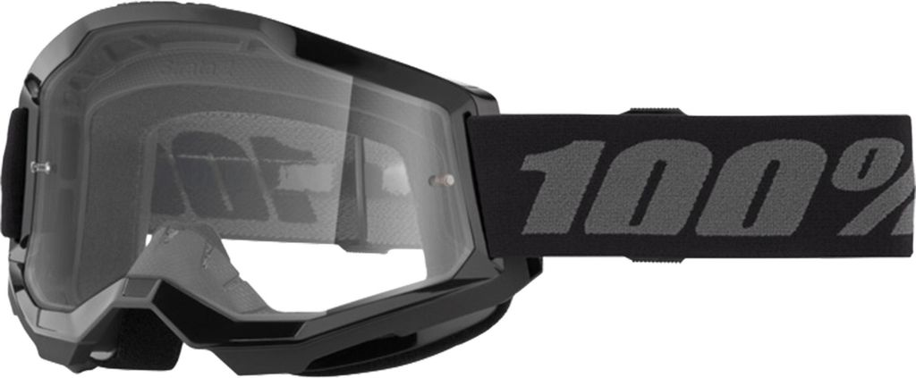 Occhiali moto 100% MX Cross Occhiali Strata 2 Junior clear Immagine del prodotto 