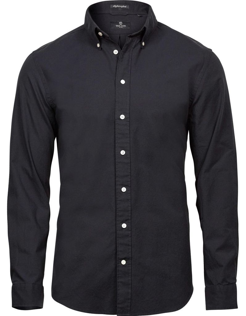 Tee Jays - "Perfect" Hemd für Herren FK1274 (XL) (Schwarz)