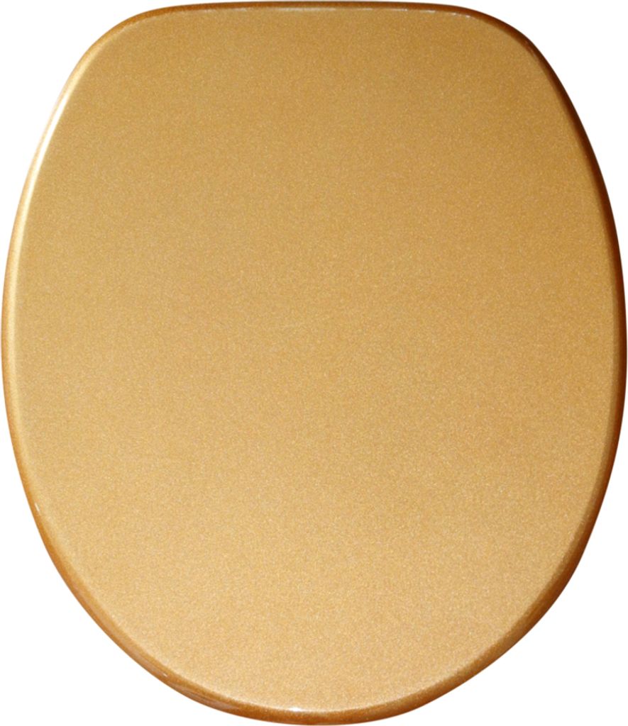 SANILO® WC sedátko s mechanismem soft-close glitter gold, Obrázek produktu 