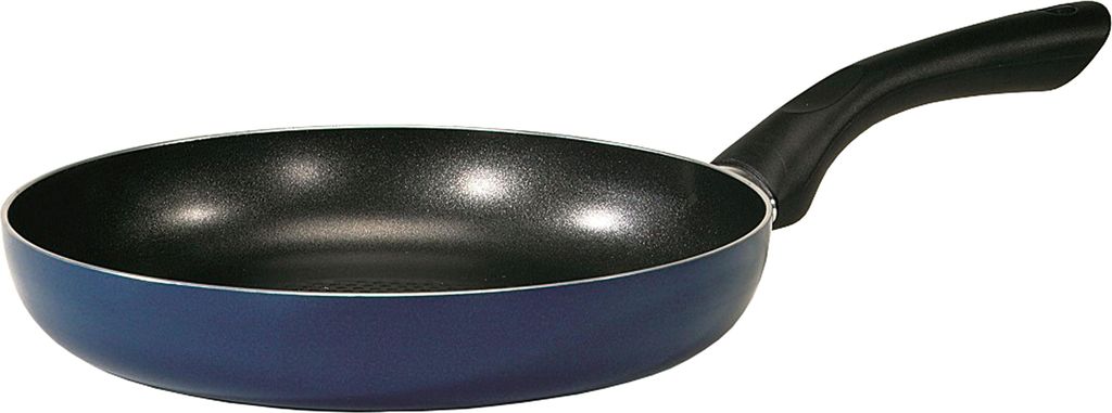 Krüger 1024T Pfanne Troja 24cm Aluminium, blau/schwarz