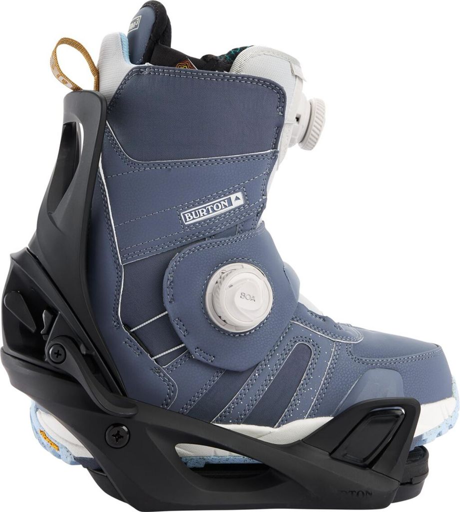 Burton Step On Snowboardbindung Größe S Schwarz, universell kompatibel mit gängigen Montagesystemen