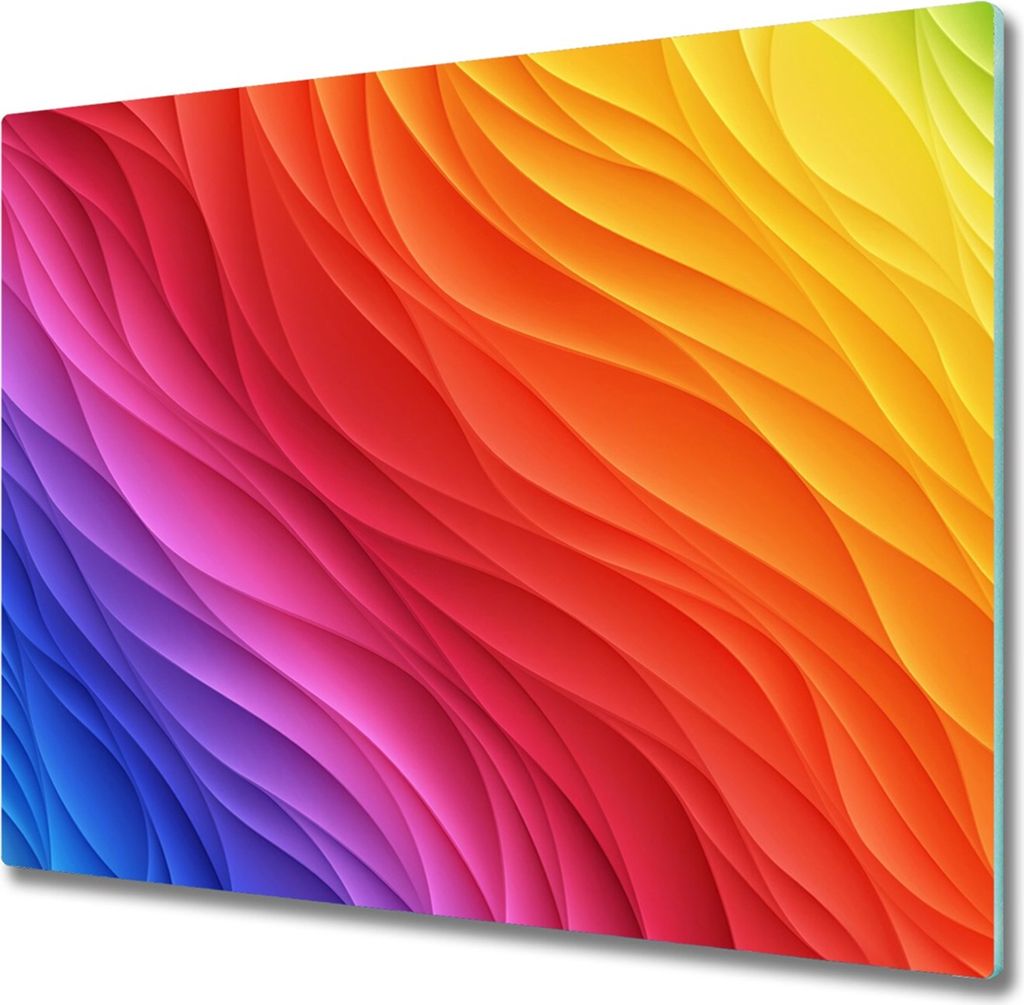 Glas Herdabdeckplatte 60x52 cm Spritzschutz Produktbild 