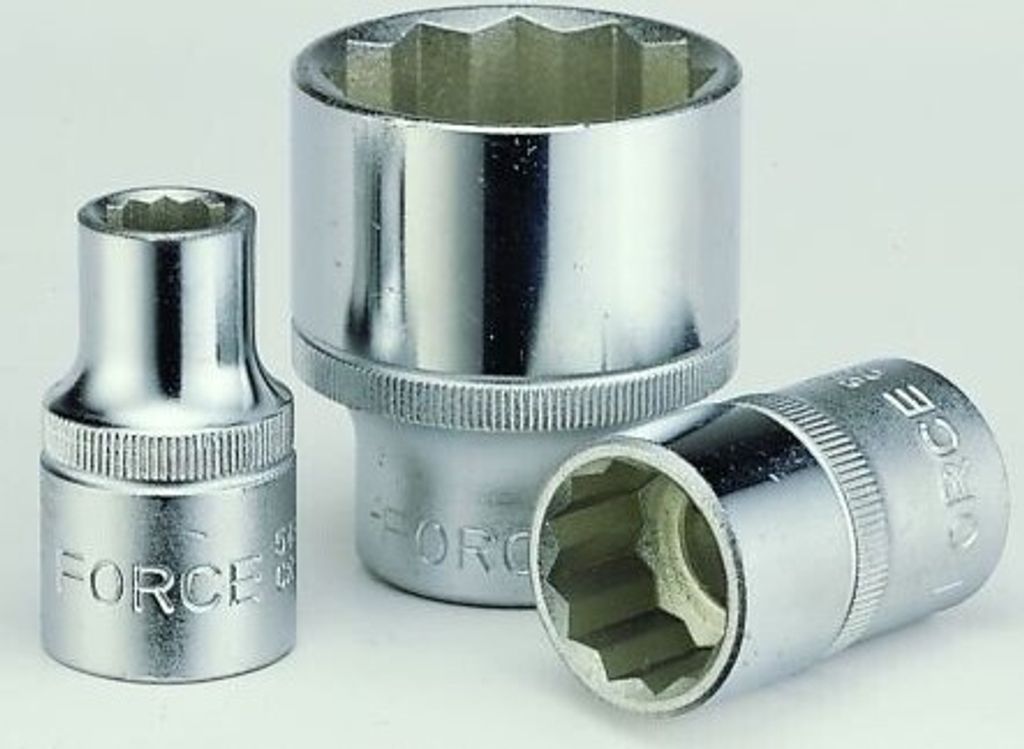 Steckschlüssel Force Stecknüsse 1/2" 12-Kant 27mm