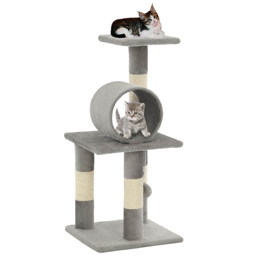 Cat Cat Tree Sisal 65 cm Grey Obrázek produktu 