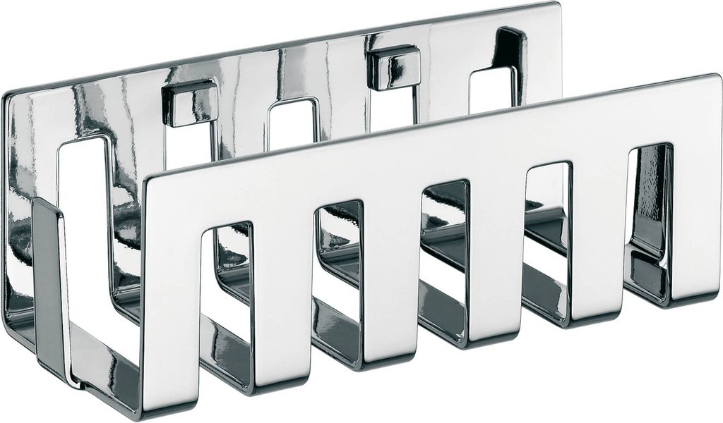 Wandkorb SYSTEM 2 m verdeckter Befestigung abnehmbar chrom