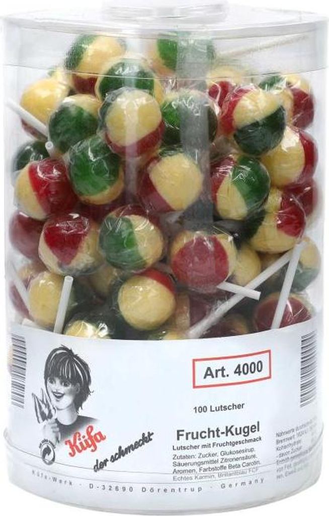 Küfa Frucht-Kugel-Lutscher, 1er Pack (1x 1.7 kg) Produktbild 