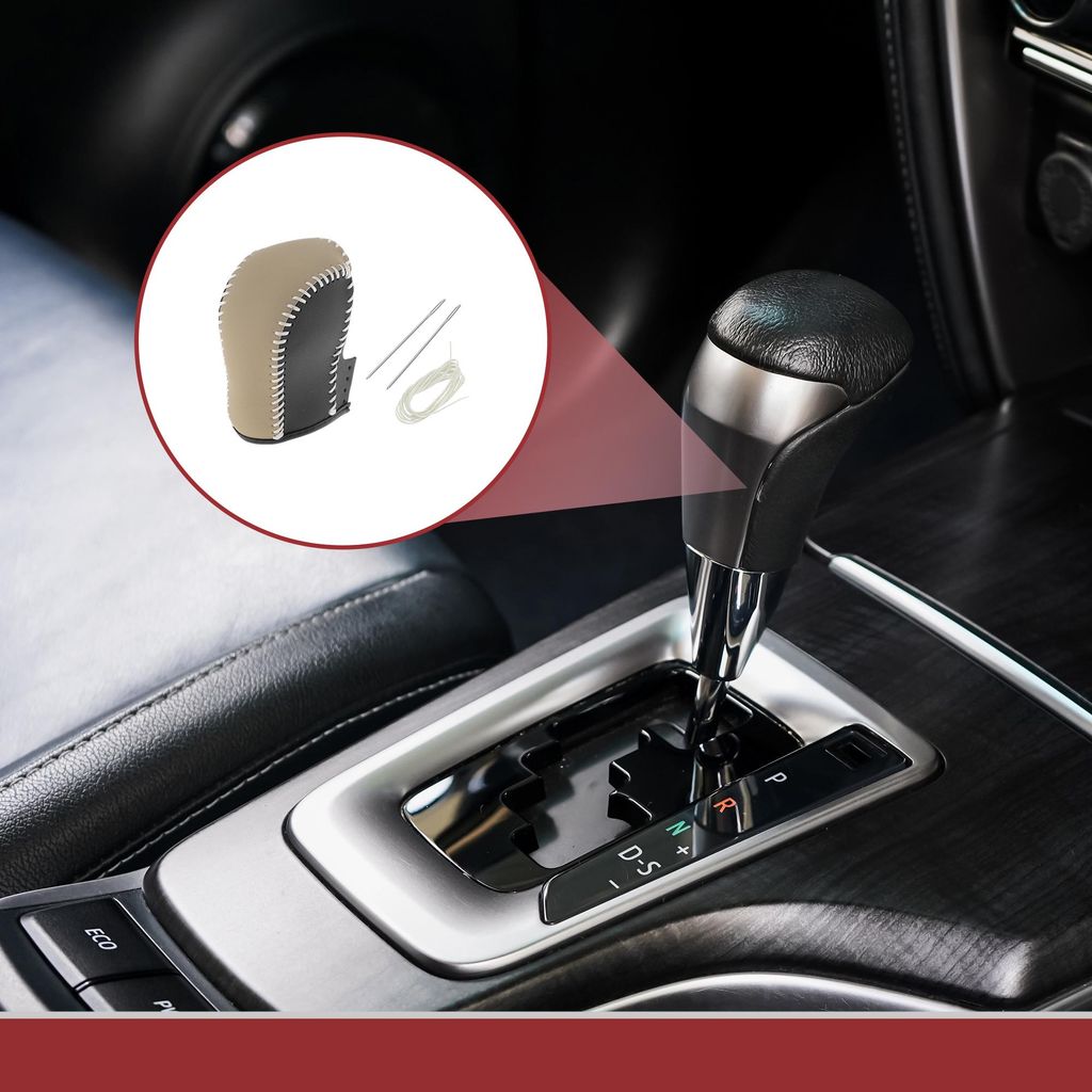 Anti-Rutsch Schaltknauf-Abdeckung Schaltknauf-Schutz Für Acura ZDX Kunstleder