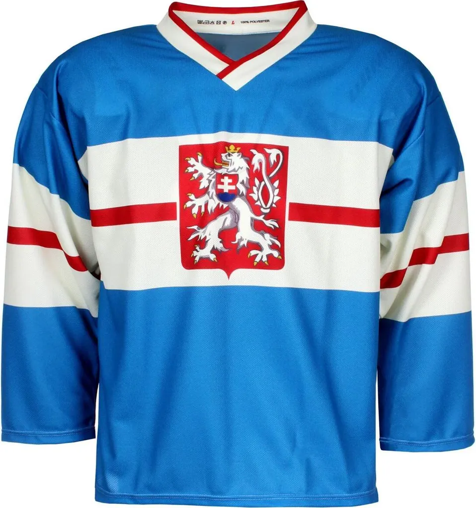 Maillot Hockey Tchécoslovaquie 1947 - Réplique Championnat du Monde