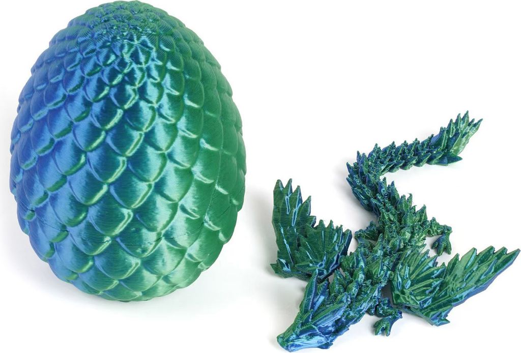 3D-gedruckte fliegende Drachenfigur, bewegliche Gelenke, chinesische Drachenfigur, artikuliertes geflügeltes Drachenmodell, Zappelspielzeug, Schre...
