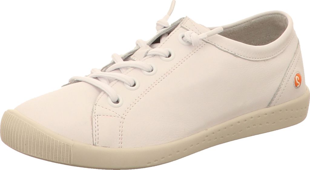 Softinos Schnürhalbschuhe in weiss/weiss kombi, Gr. 41 Produktbild 