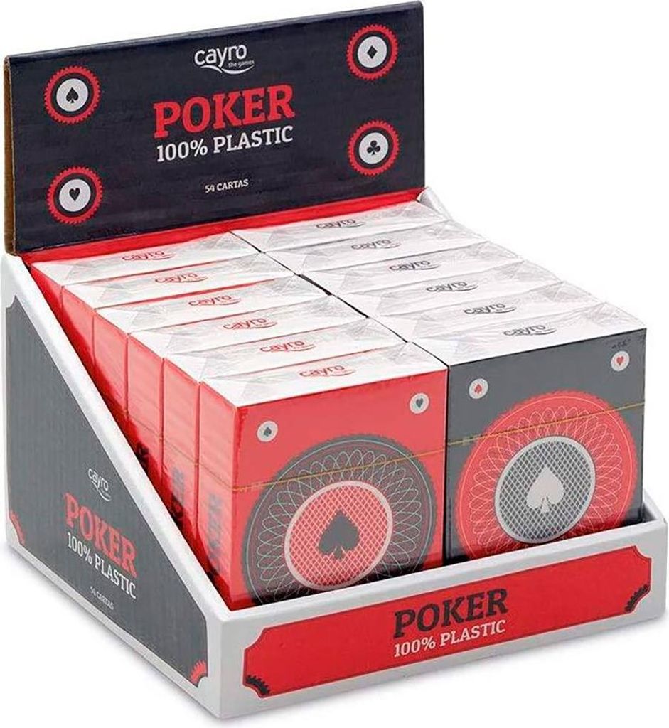 Poker-Spielkarten (55 Karten) Cayro