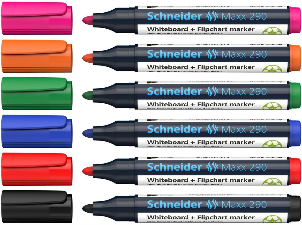 Schneider Maxx 290 Whiteboard- und Flipchart-Marker Produktbild 