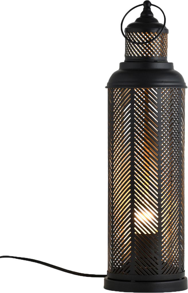 Marrakesch Tischlampe Nachttischlampe 43cm groß | Aesthetic Deko Lampe Stehlampe im Wohnzimmer Schlafzimmer oder Kinderzimmer | Moderne Tischleuch...