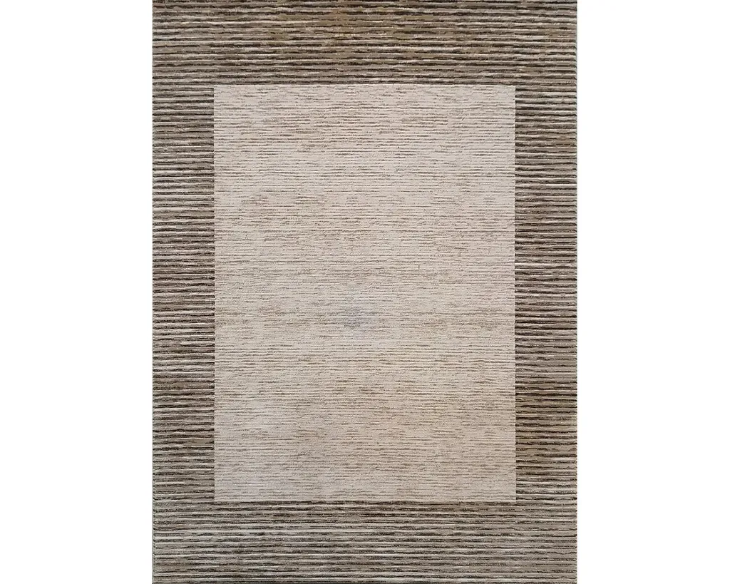 Tapis GALT 3 beige et marron 80x150 cm - Texture douce et résistante
