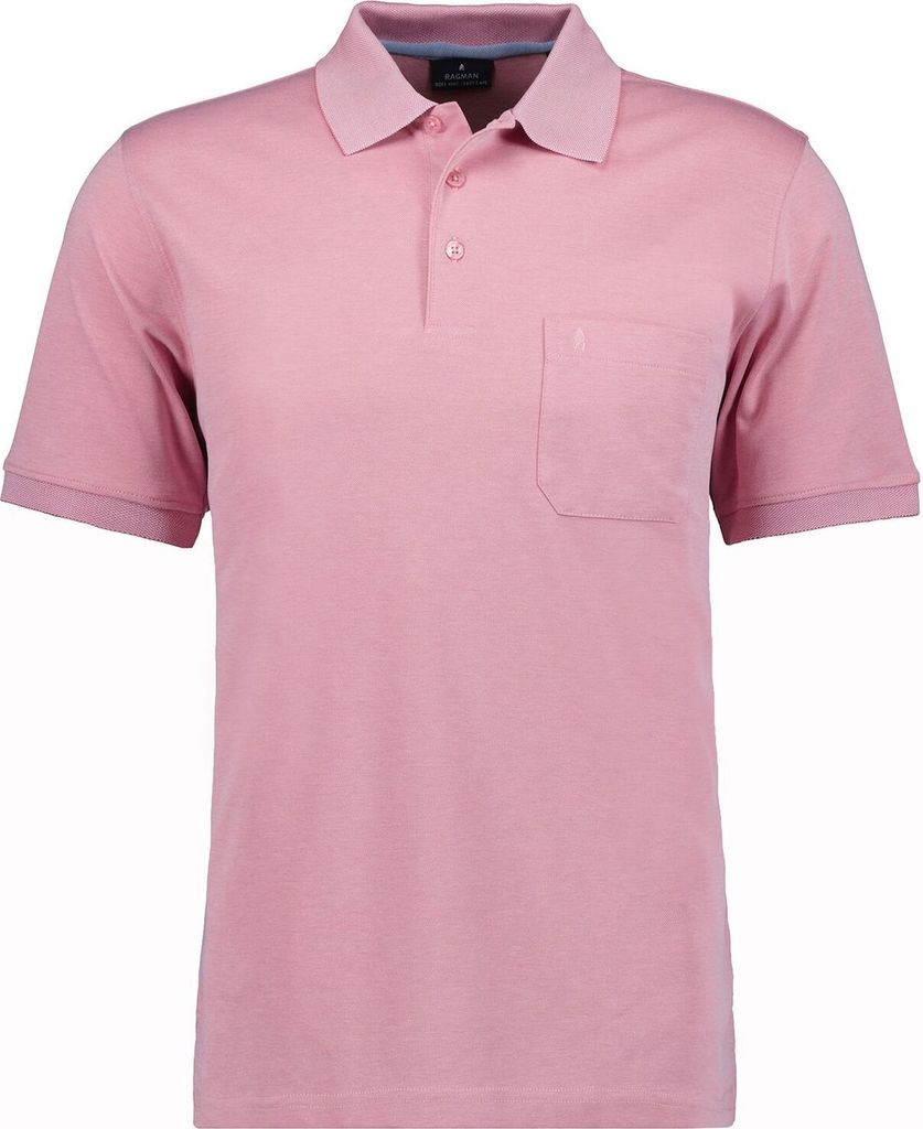 Ragman H-Polo Polo Soft-Knit uni